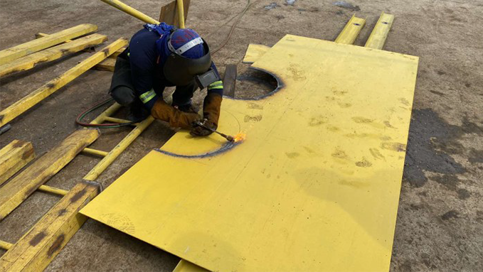 Rehabilitation of Two (2) Nos Breasting Dolphins - Fabrication of Formworks